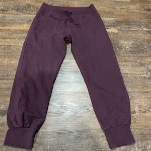 Patagonia NWT women small burgundy sweatpants